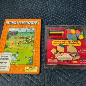 Early Learning Sticker Activity Book and Kid's Activity Kit